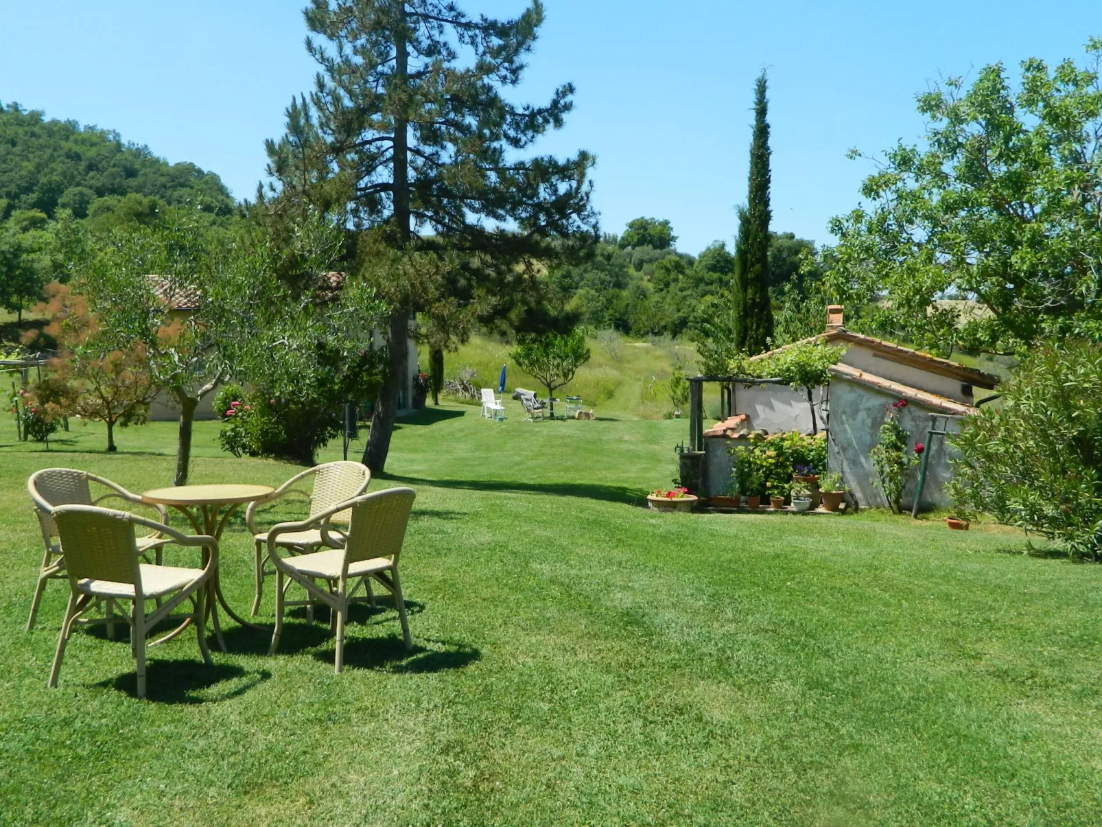 Haus Claudia mit schönem Garten-Buiten