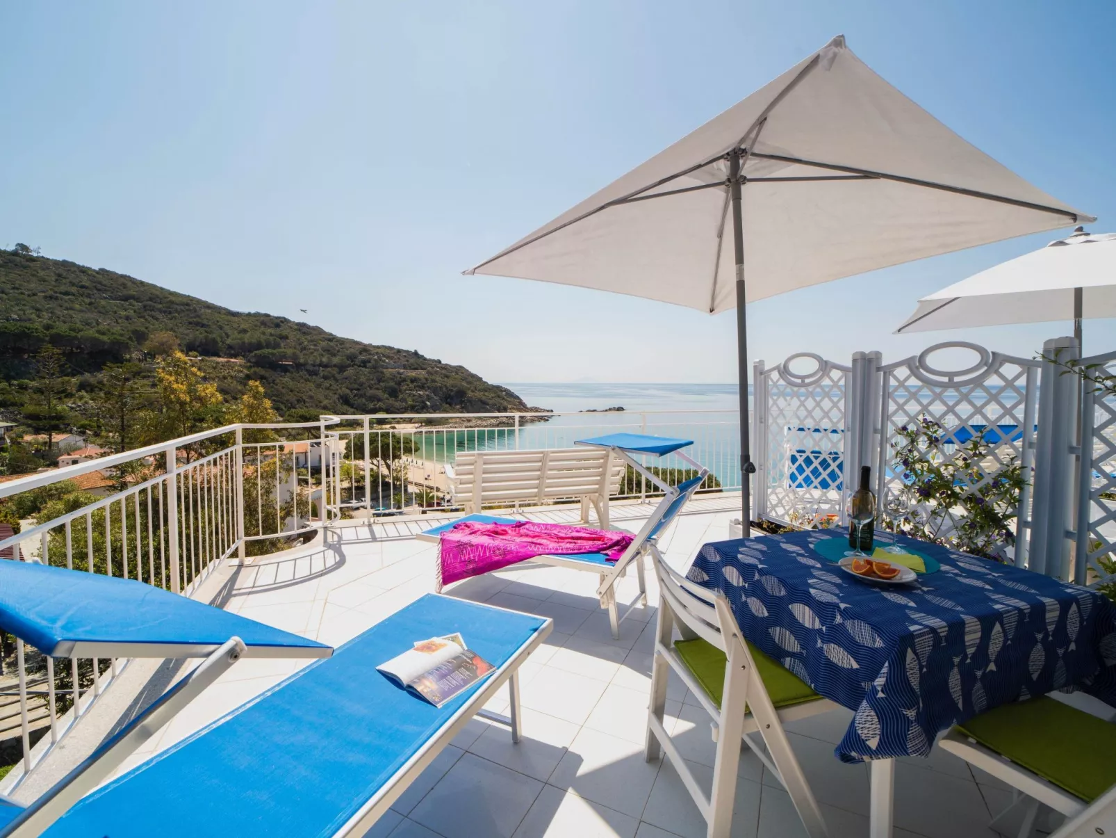 Studio-Wohnung für 2 Personen ca. 20 m&sup2; in Cavoli, Insel Elba-Buiten