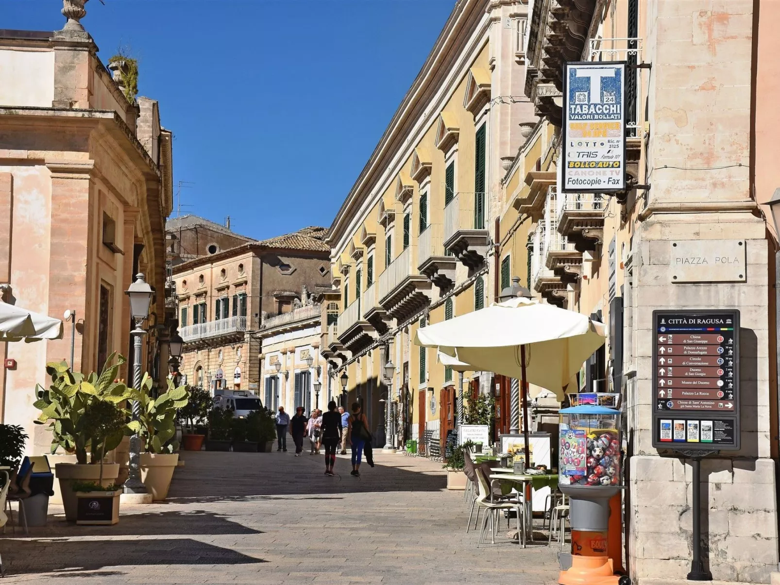 Raffo, Wohnung mit Aussicht in Ragusa Ibla-Binnen