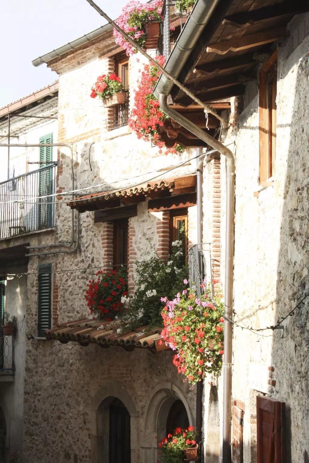 Wohnung 'I Cardi' mit Privatparkplatz-Buiten