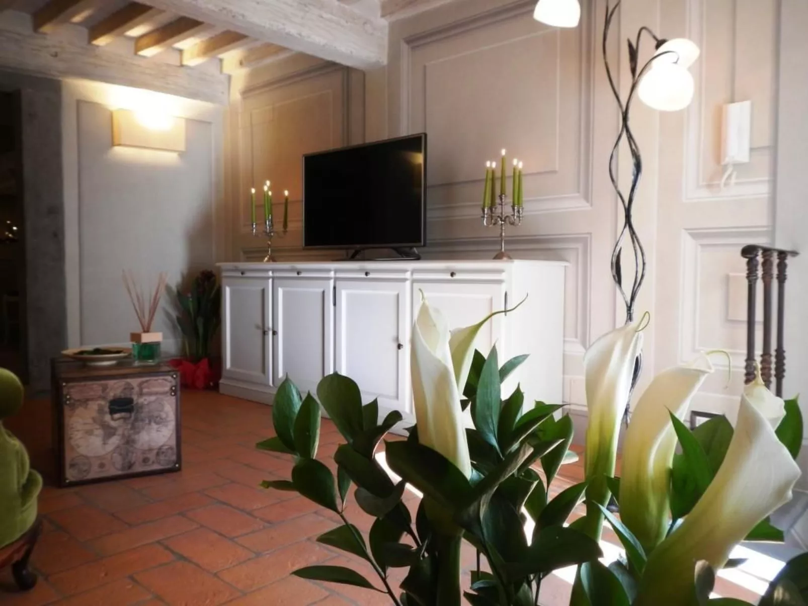 Stilvolle Wohnung mit Whirlpool in einem Renaissance-Palazzo mitten in Cortona-Binnen