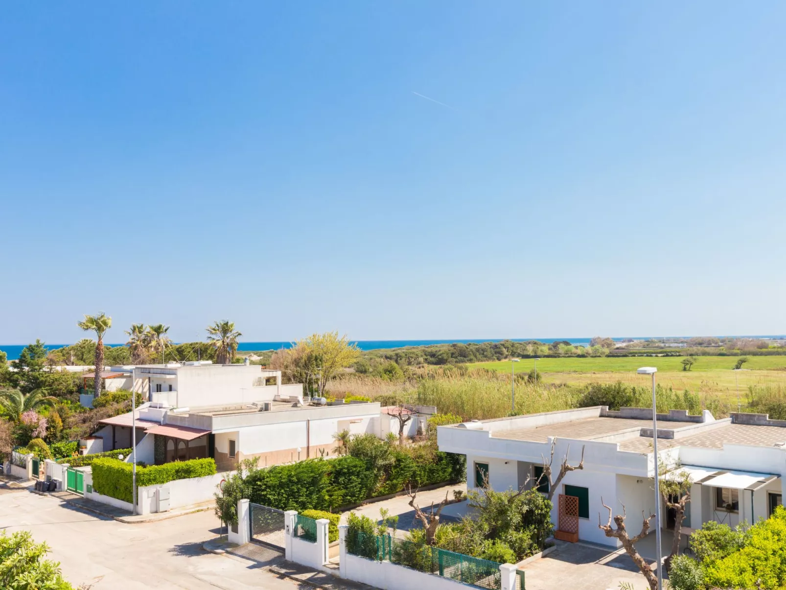 Flaches Panorama-Binnen