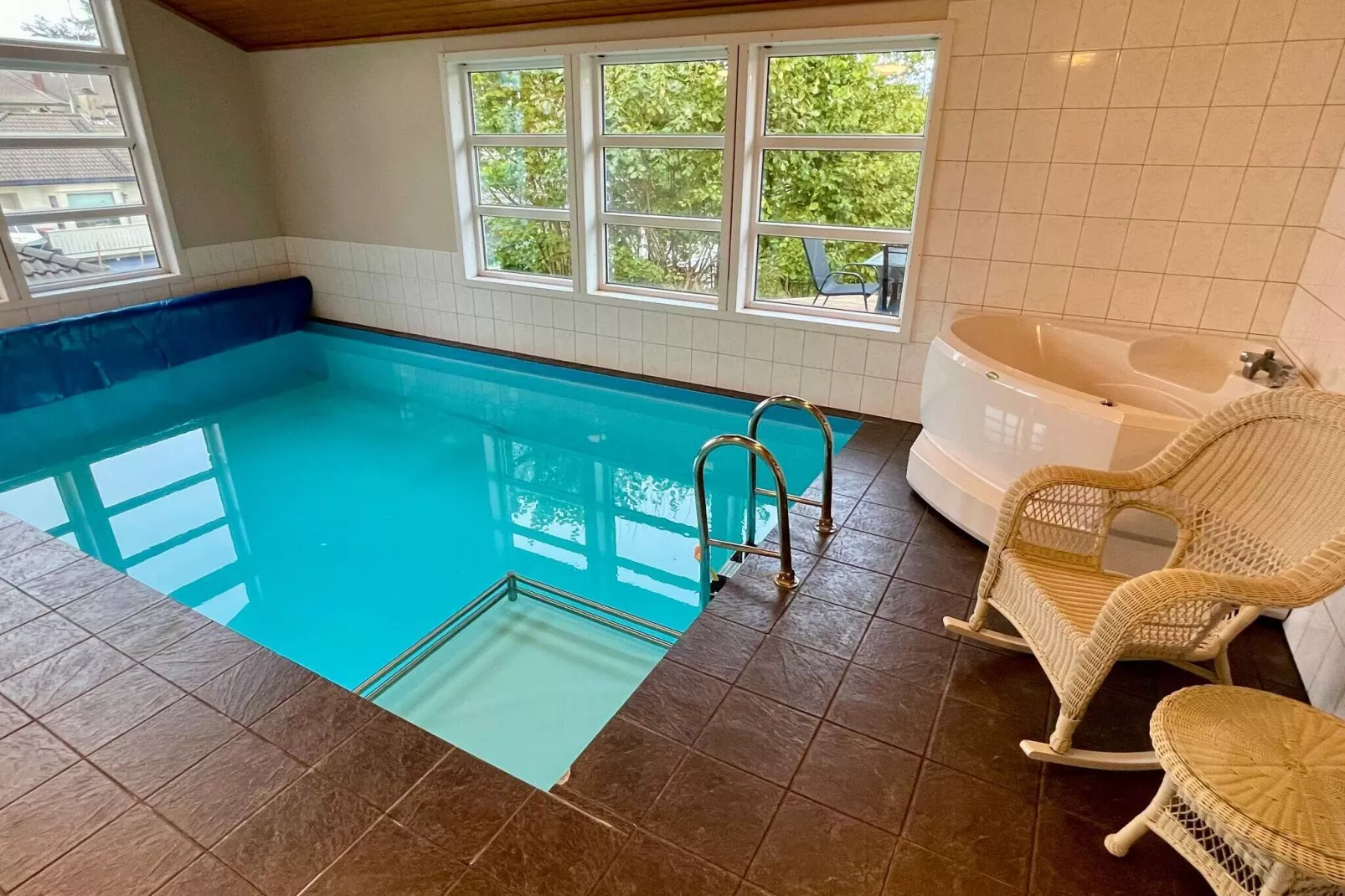 10 persoons vakantie huis in Auklandshamn-Zwembad