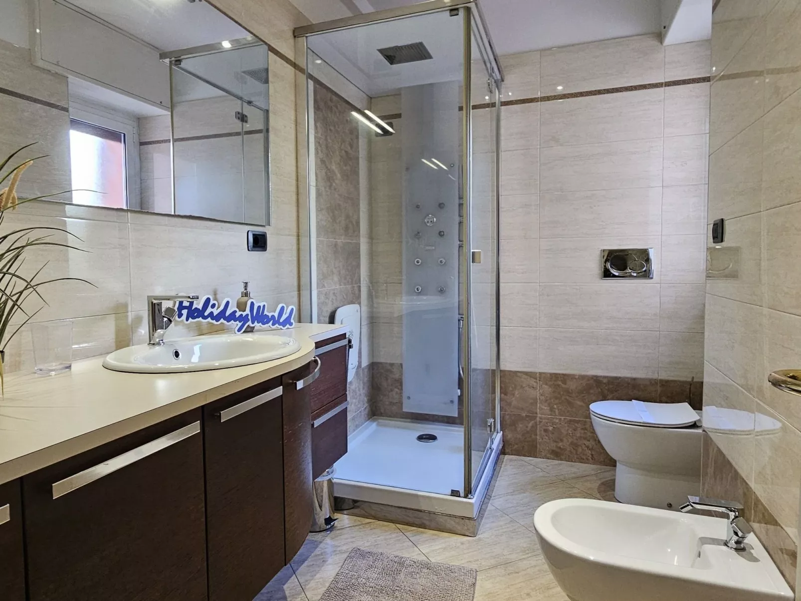 Oase des Friedens von Holiday World-Binnen