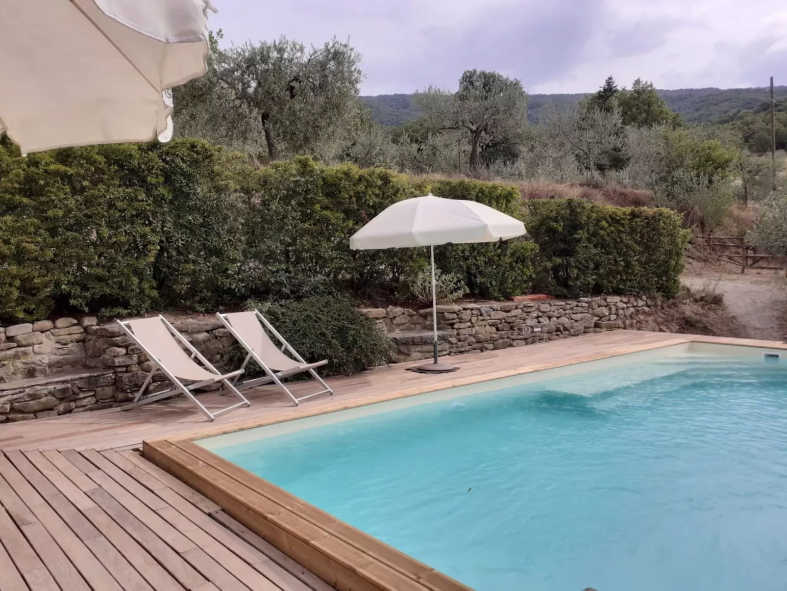 Schönes Haus mit privatem Pool in der Nähe von Cortona-Buiten