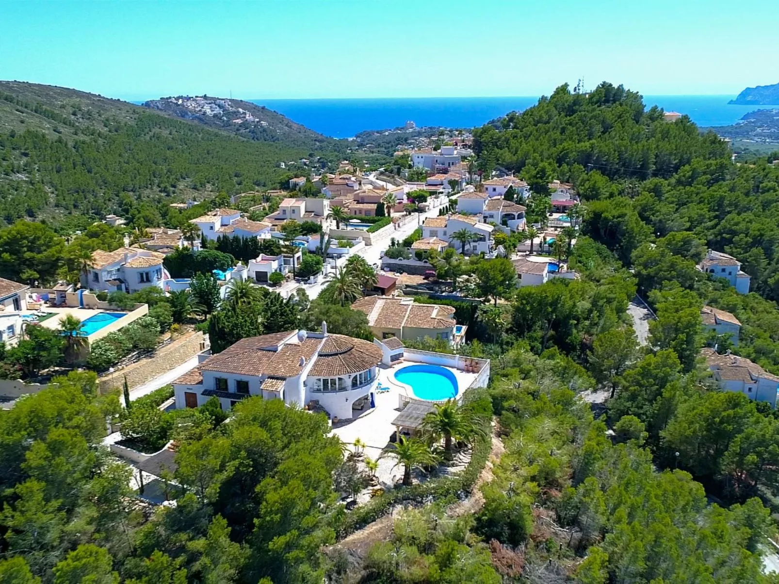 Villa "Mirador al Sur" mit privatem Pool-Binnen