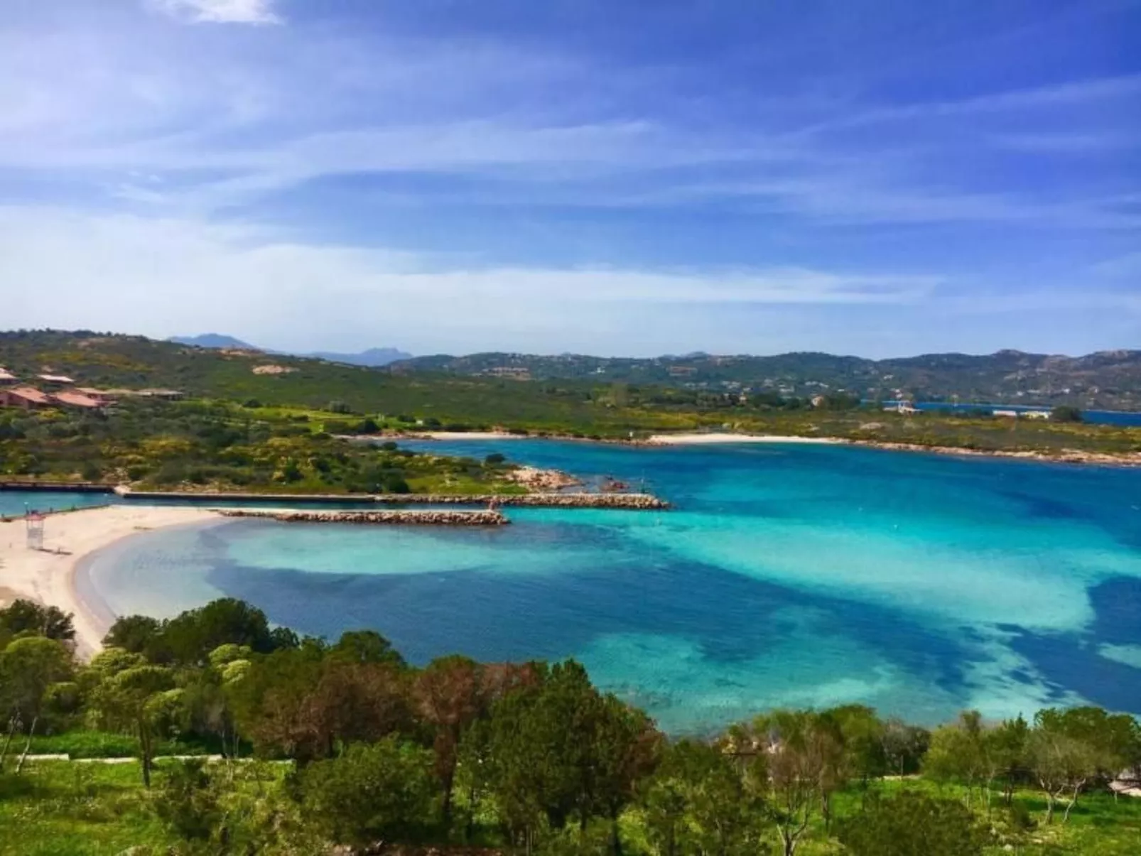 Mit Wasserblick-Binnen