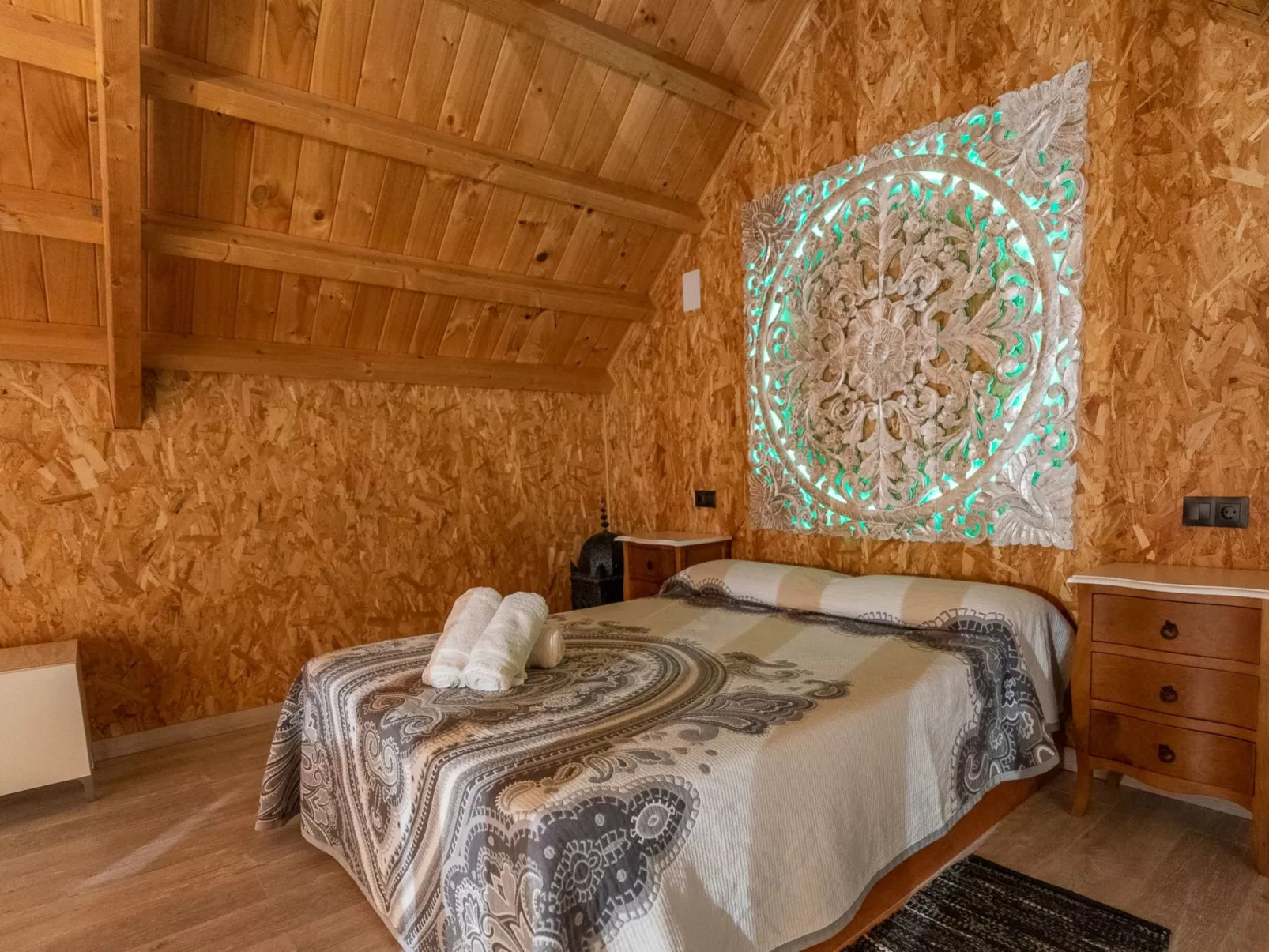 Chalet "Casita de Madera-Binnen