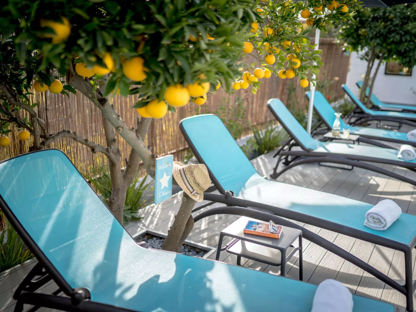 Hütte mit Terrasse-Binnen