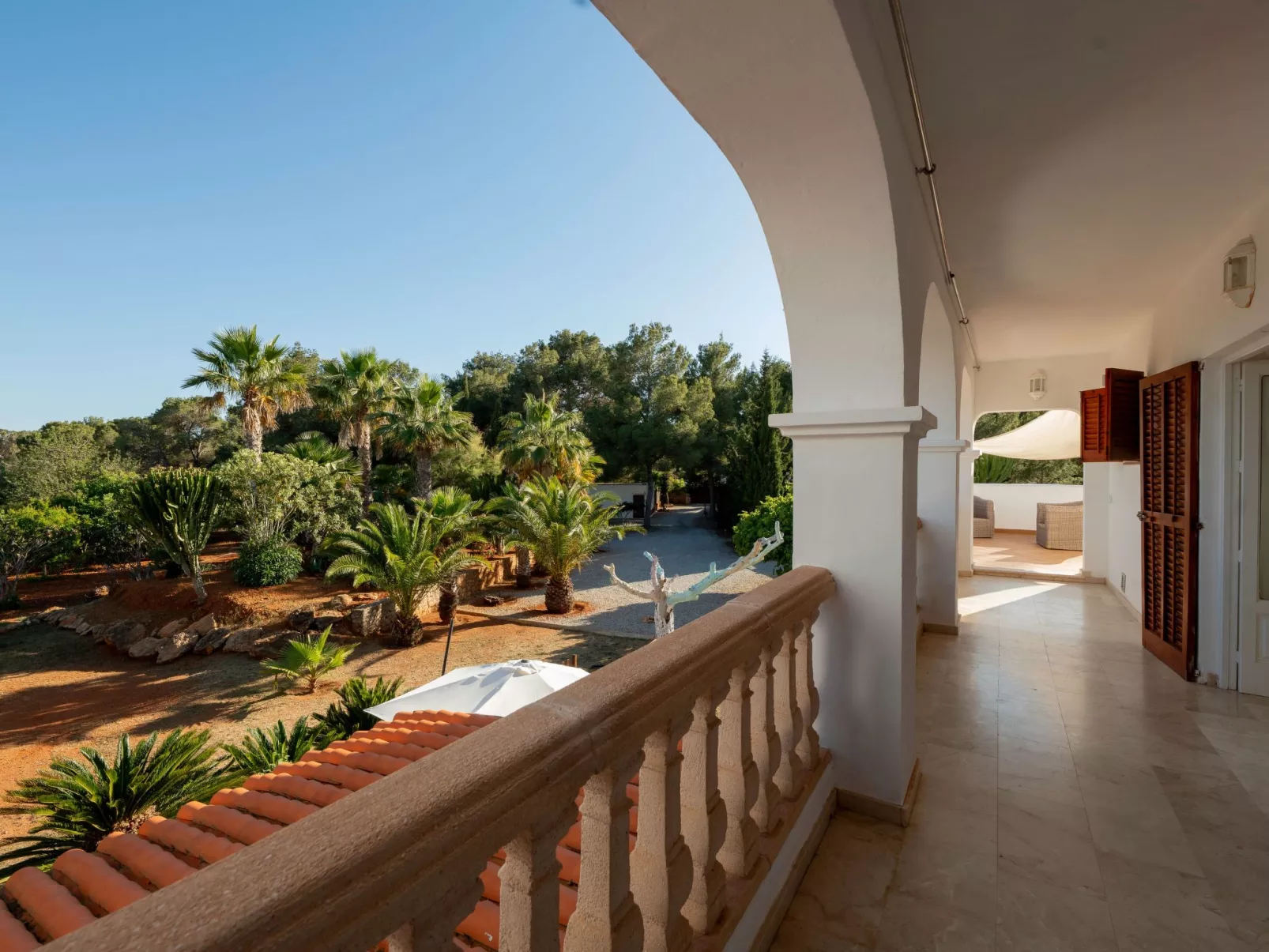 Kann Amanaya Villa Cala Jondal Ihre Flucht in Ibiza-Binnen