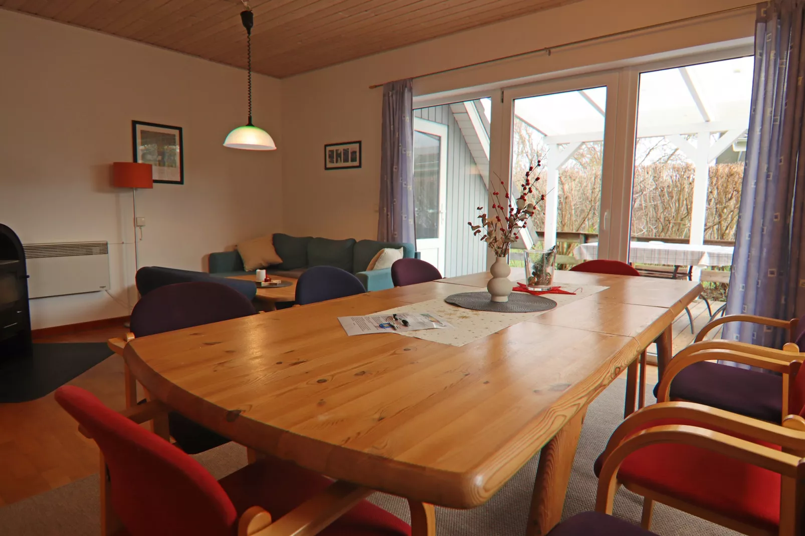 Teichrose 108 qm 9 Personen - Haus Nr 22B-Eetkamer