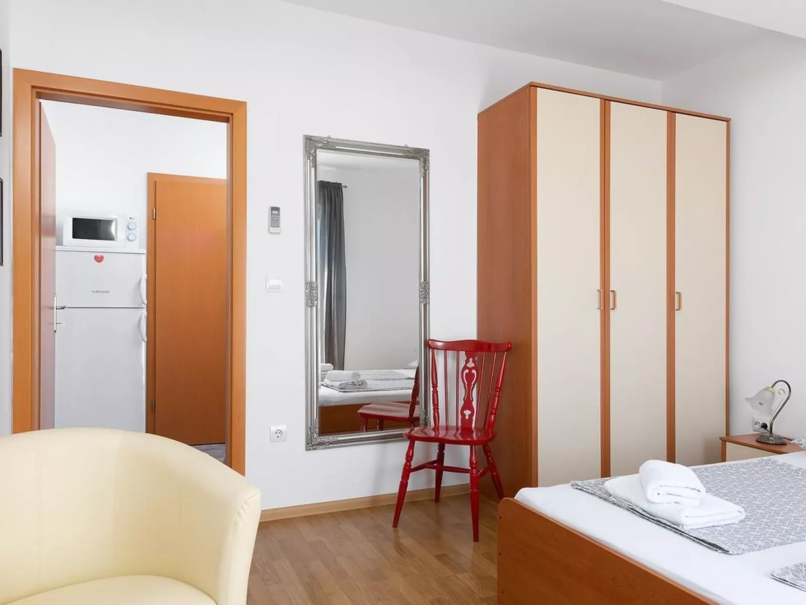 Studio-Wohnung "Marco Polo D1" mit Terrasse-Binnen