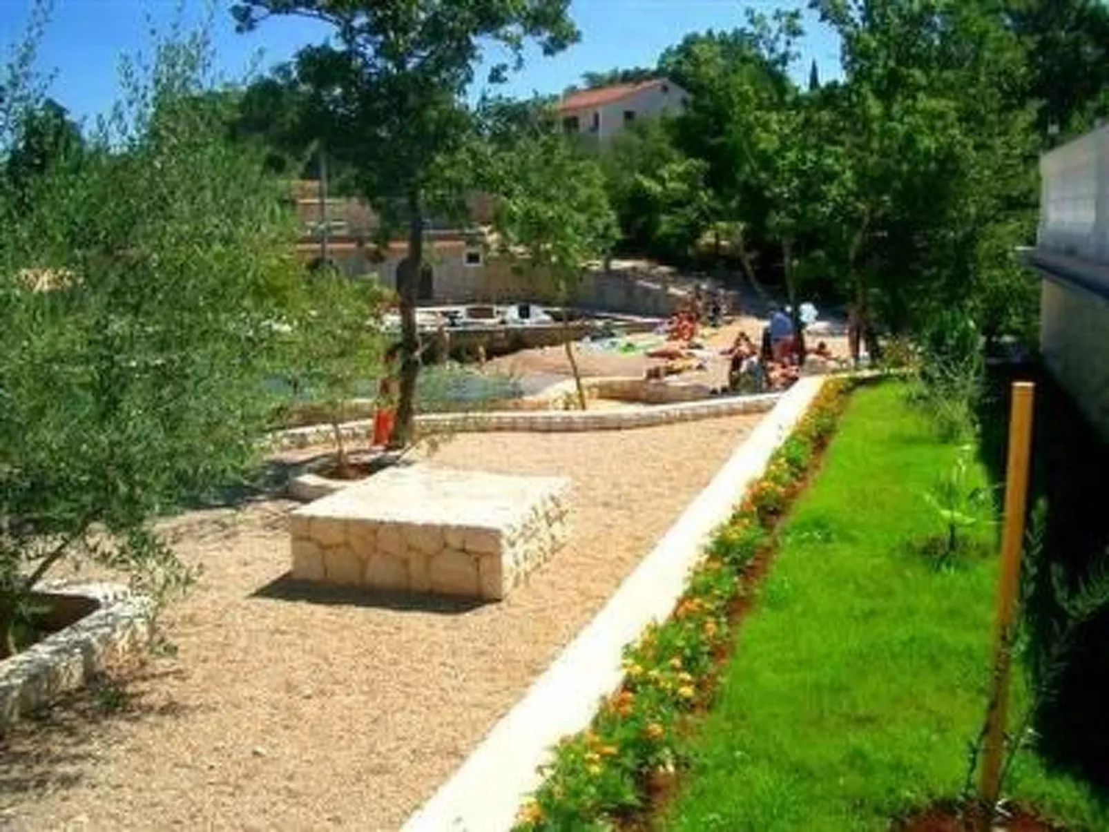 Mit Blick auf das Wasser-Buiten