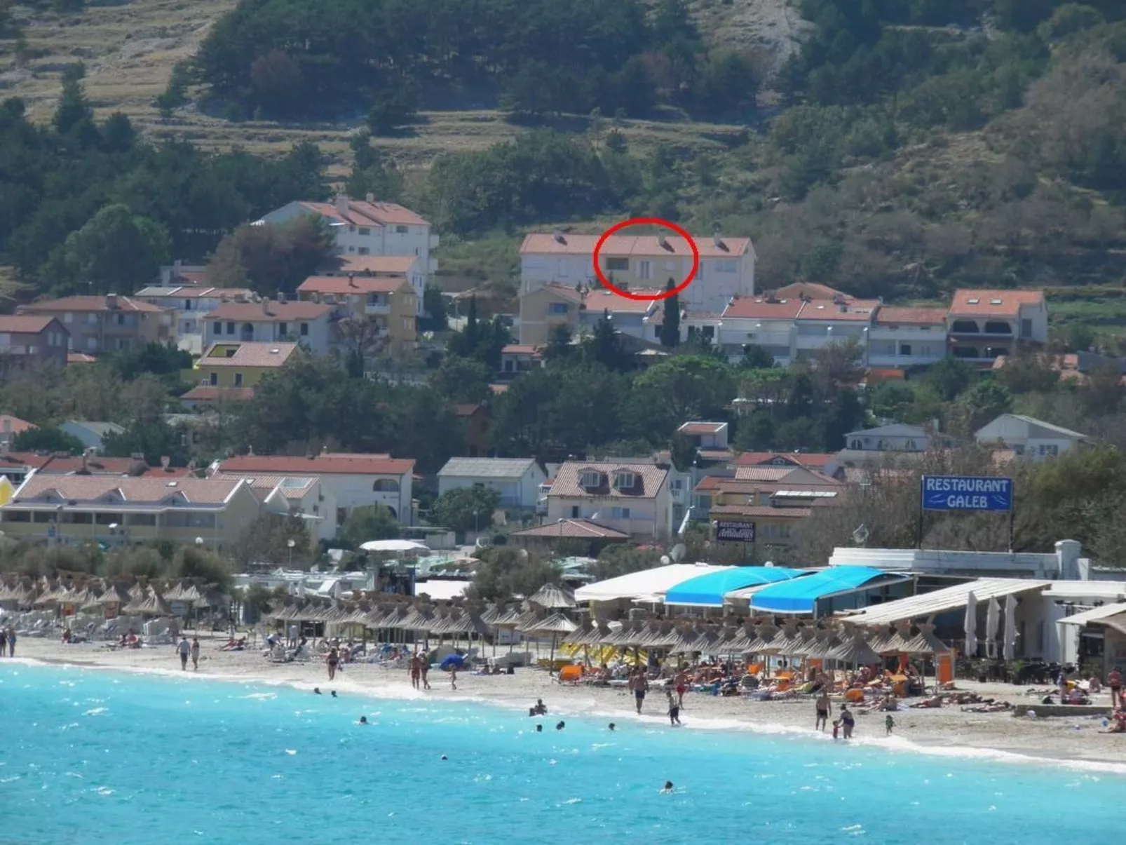 In Baška mit Eigener Terrasse-Binnen