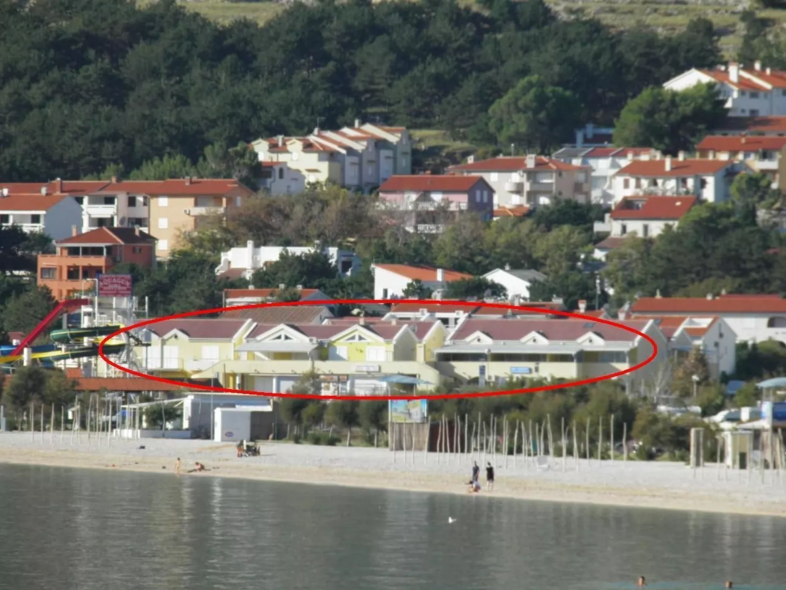 Appartement in Baška mit Eigener Terrasse-Binnen