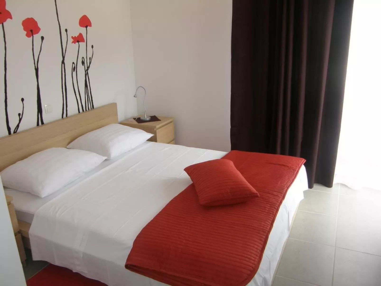 In Baška mit Eigenem Balkon-Binnen