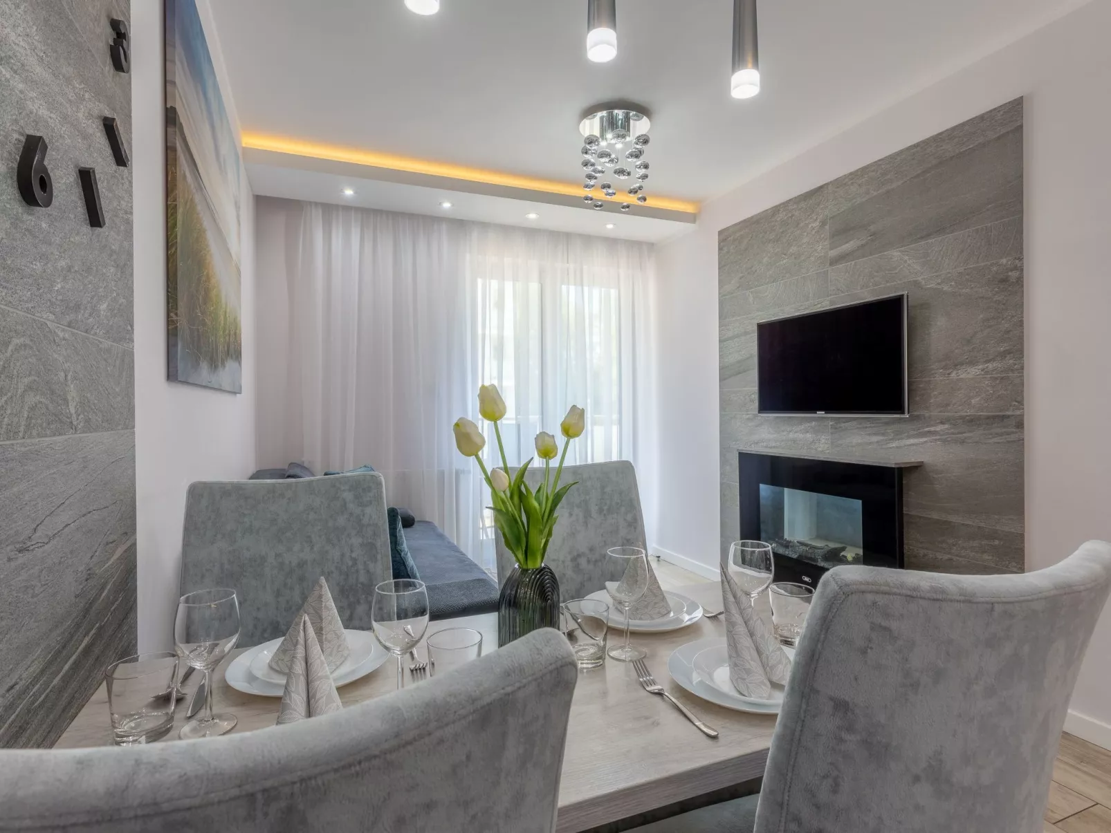 Ostsee-Ferienwohnung Bianco 8 mit Kamin-Image-tags.info