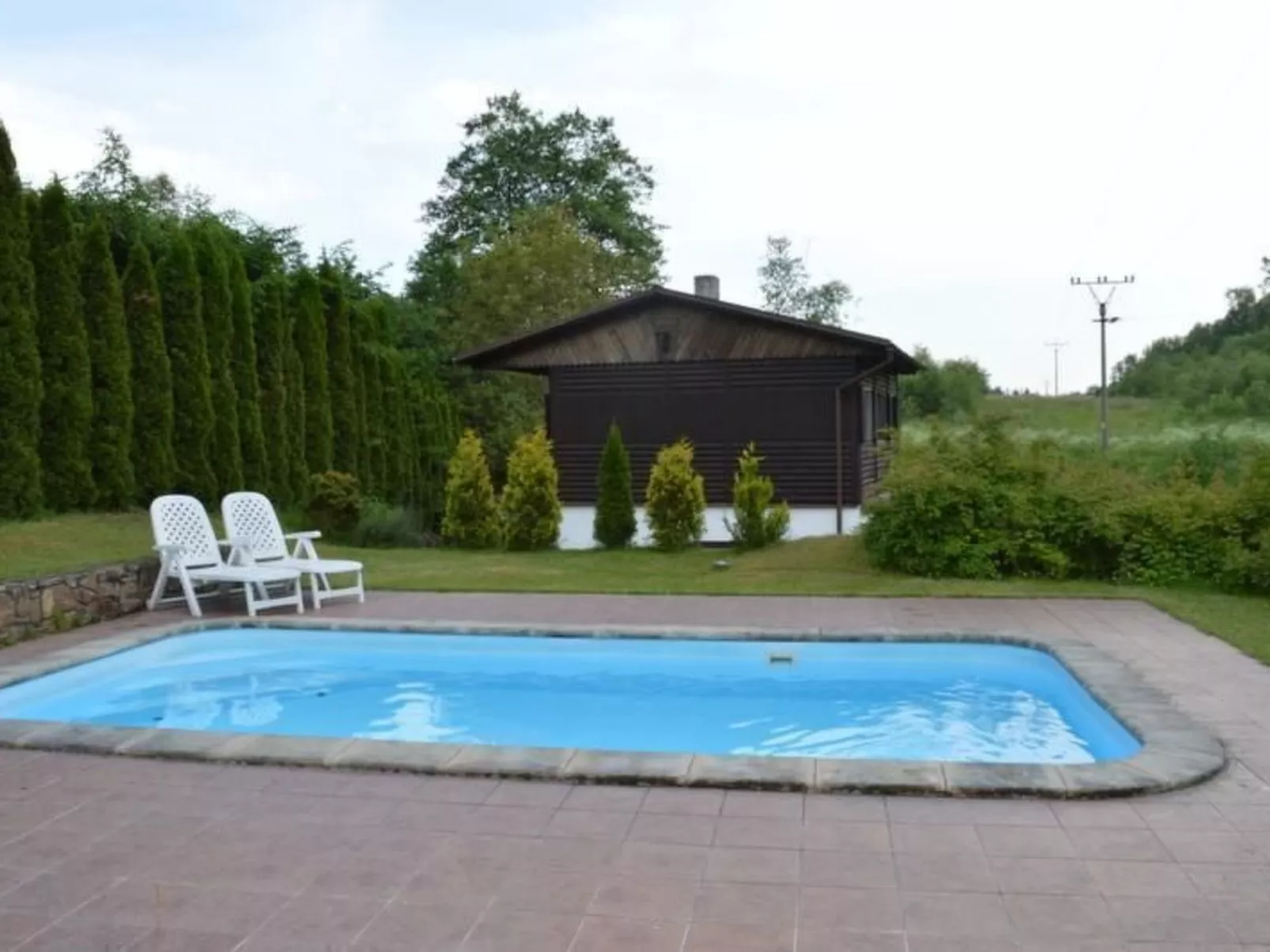 Haus Cervená nad Vltavou mit Terrasse-Buiten