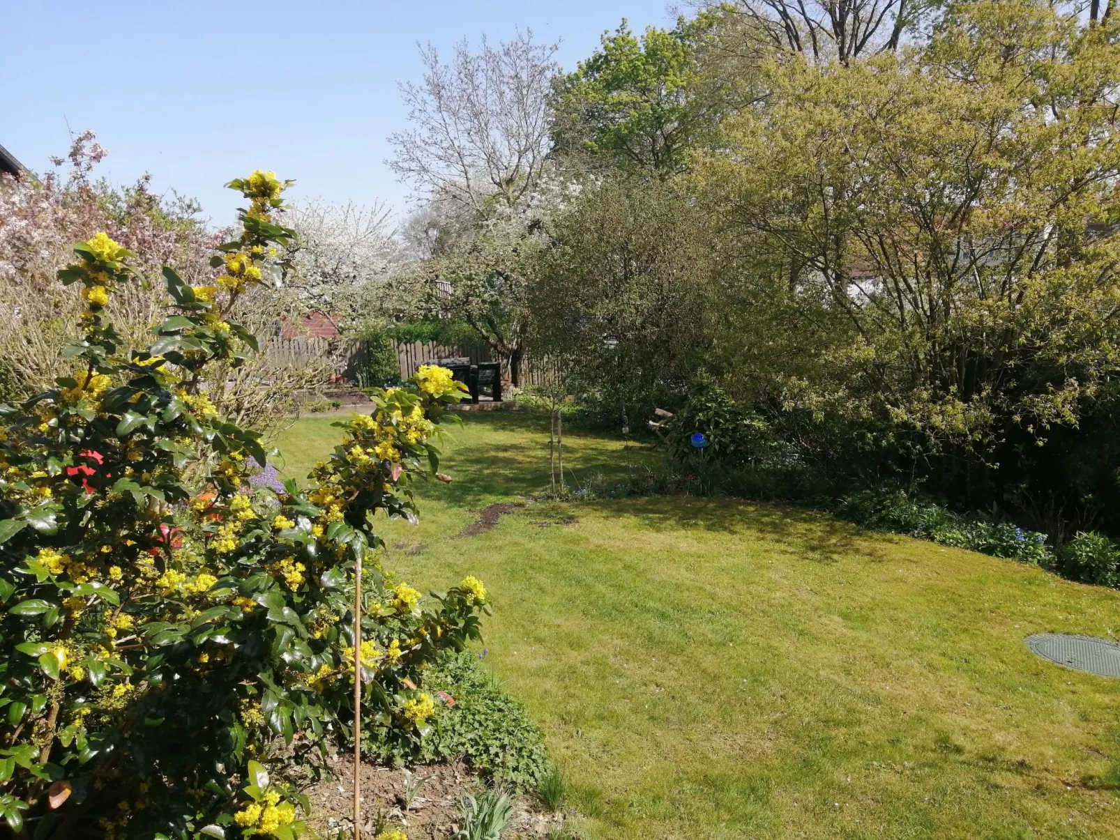 Große Ferienwohnung in Sinbronn mit Garten-Buiten