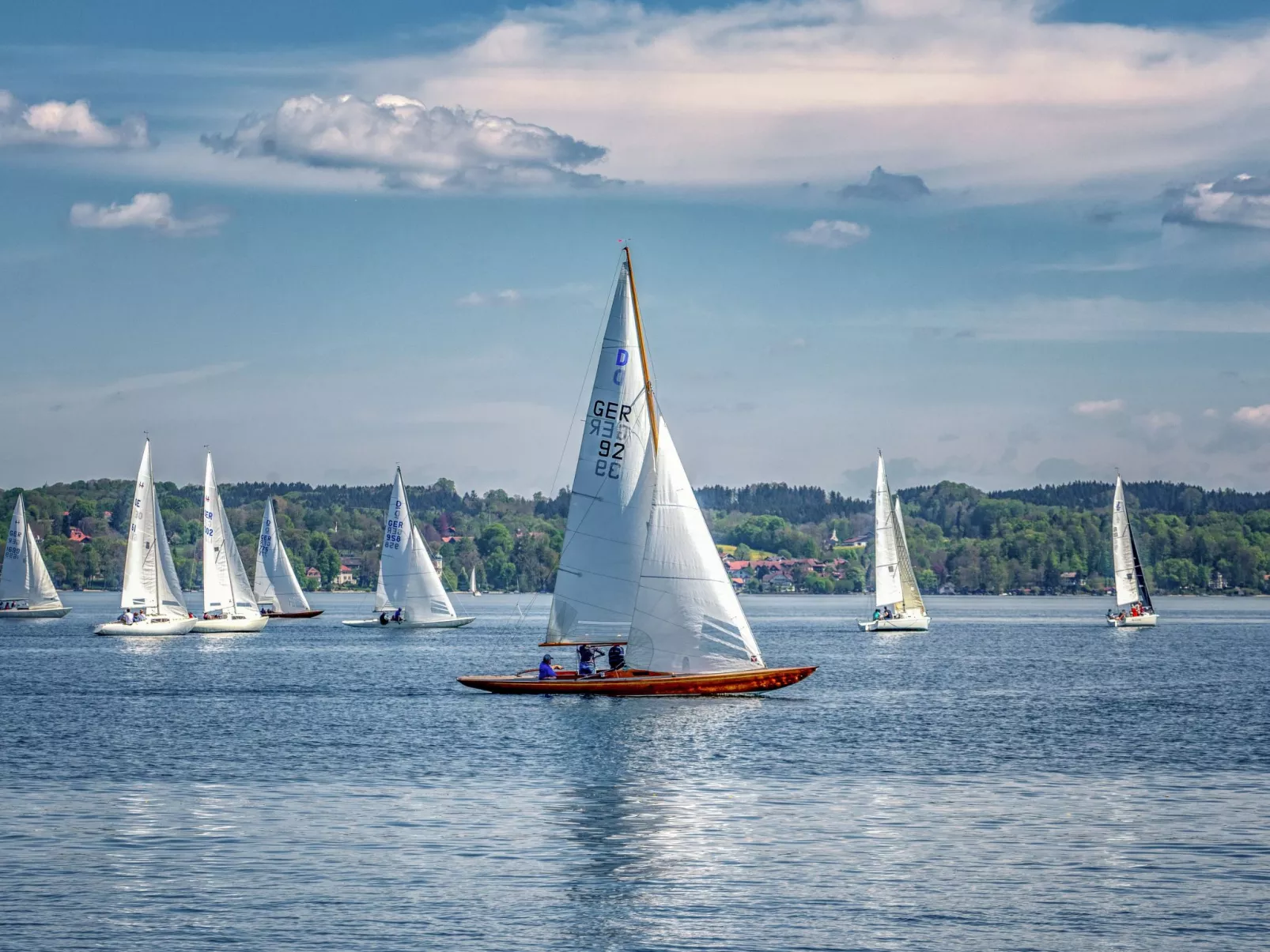 Appartement in Riederau mit Terrasse und Garten-Buiten