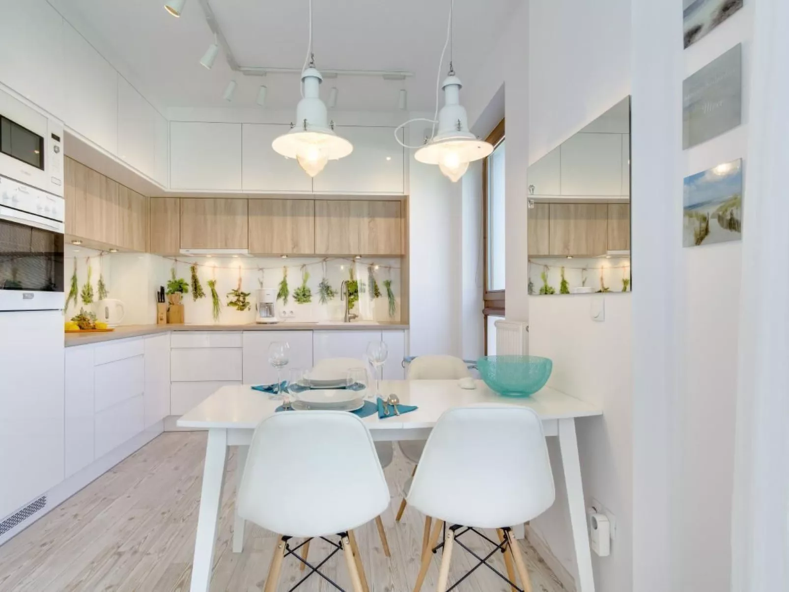 Wohnung in Brzeźno mit Großem Garten-Binnen