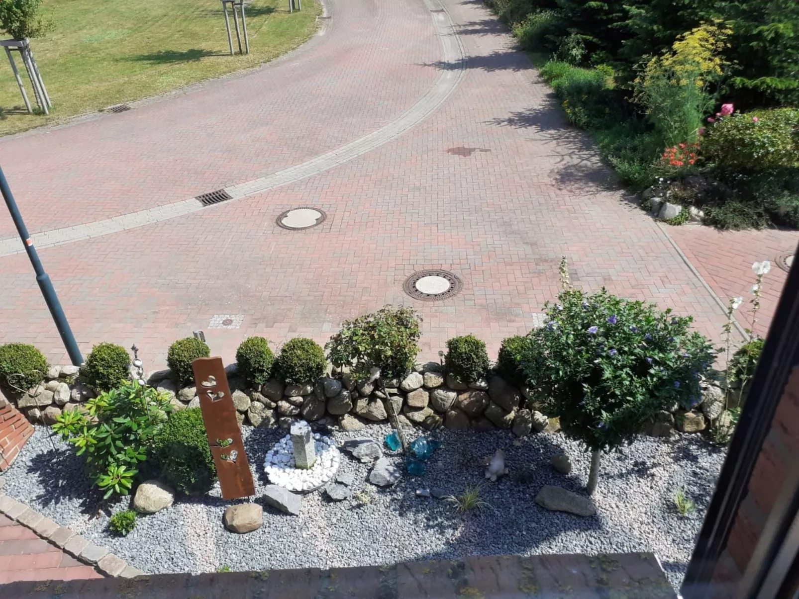 Appartement in Nindorf mit Garten-Buiten