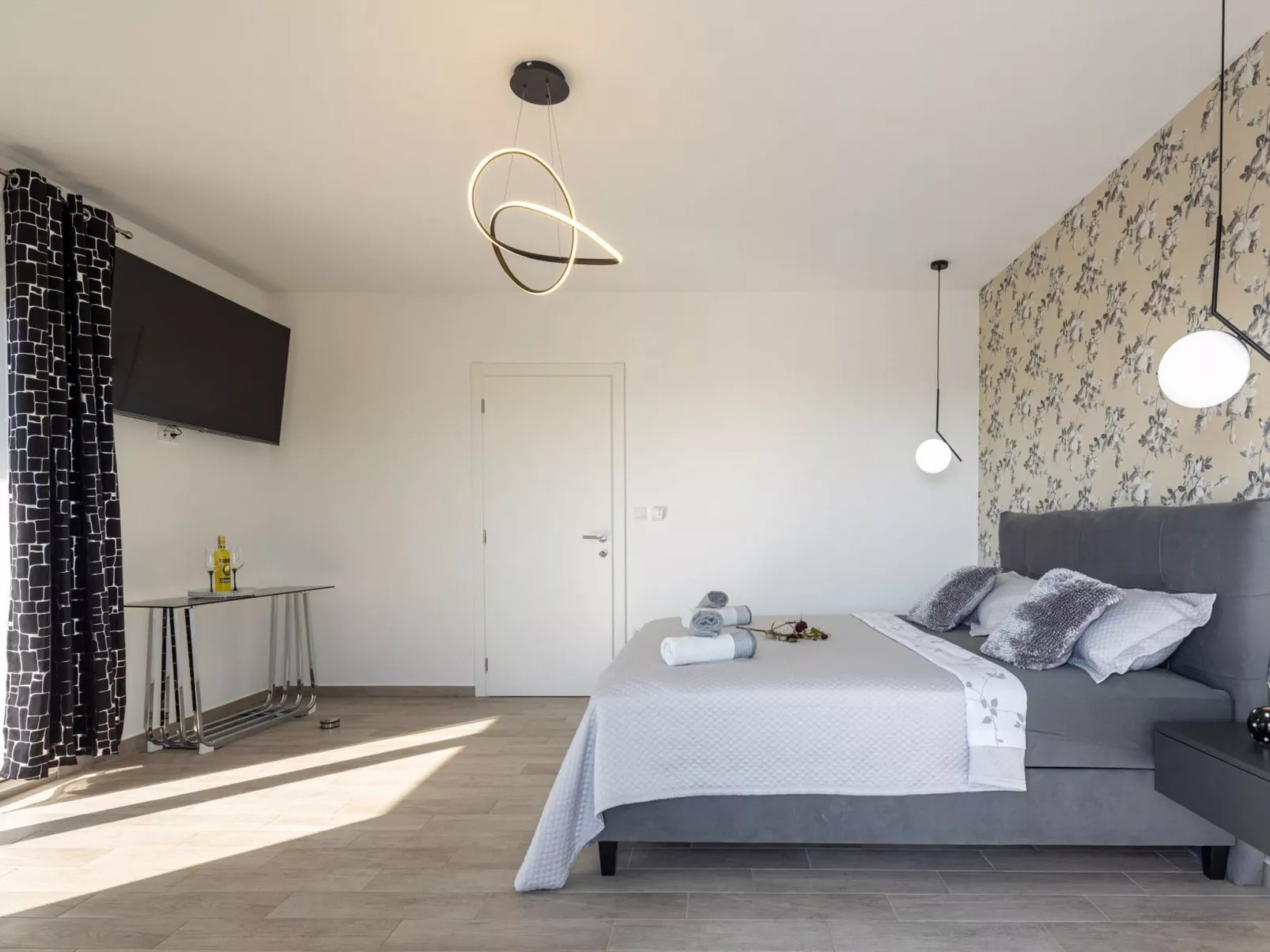 Villa Bura mit Pool und tollem Ausblick-Binnen