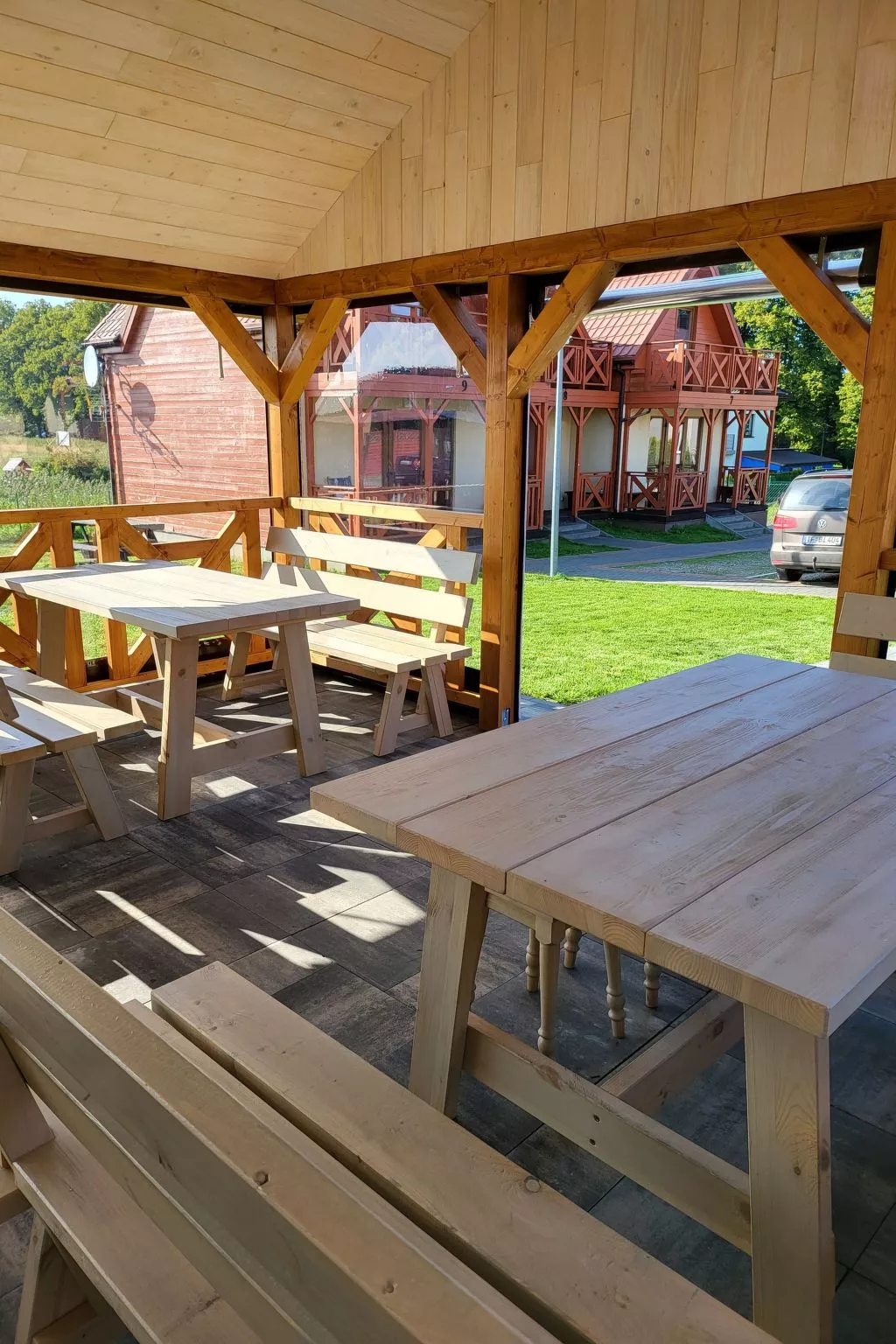 In Mielno mit Grill-Binnen