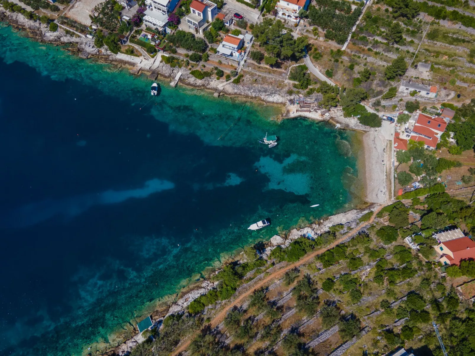 "vila Belveder" mit Infinity-Pool-Buiten