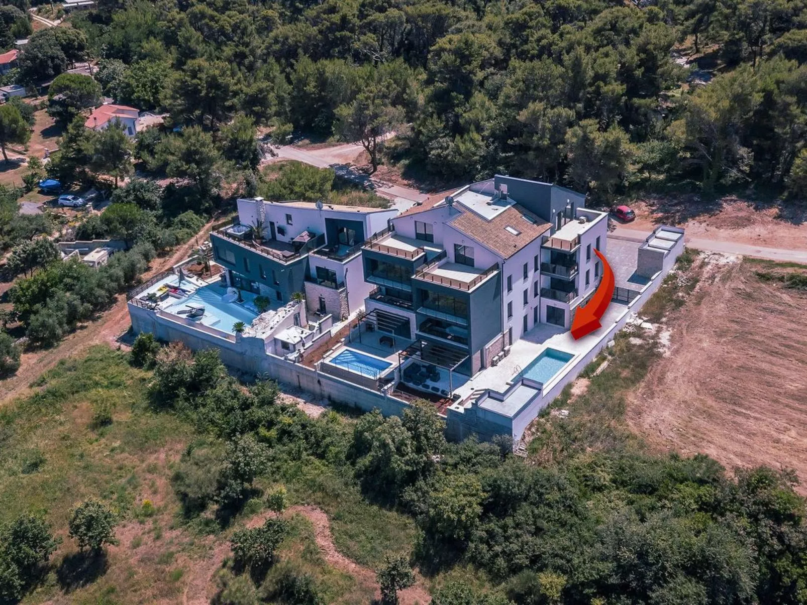 Wohnung "Deneris" mit Terrasse-Buiten