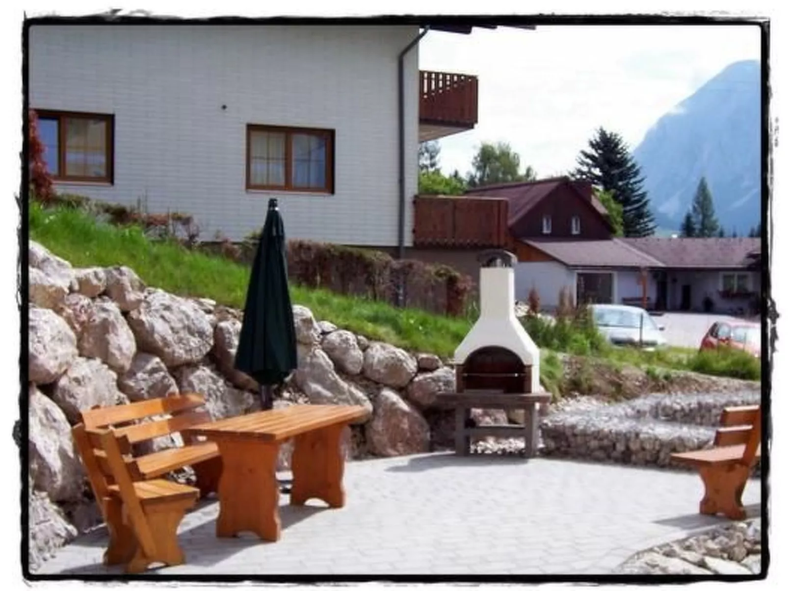 Grimmingblick in Bad Mitterndorf-Buiten