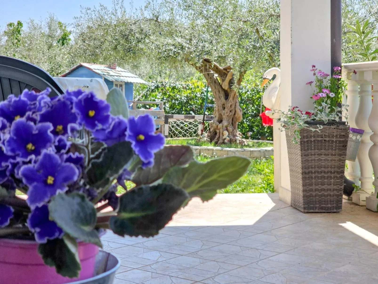 Wunderschönes Appartement in Bužinija mit Schöner Terrasse-Buiten