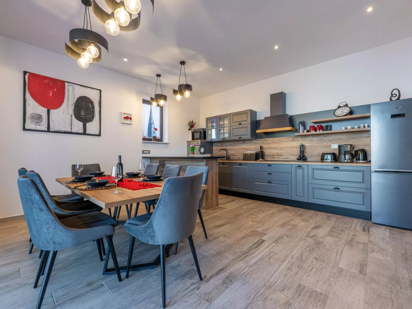 Schönes Ferienhaus Villa Ziganto-Binnen