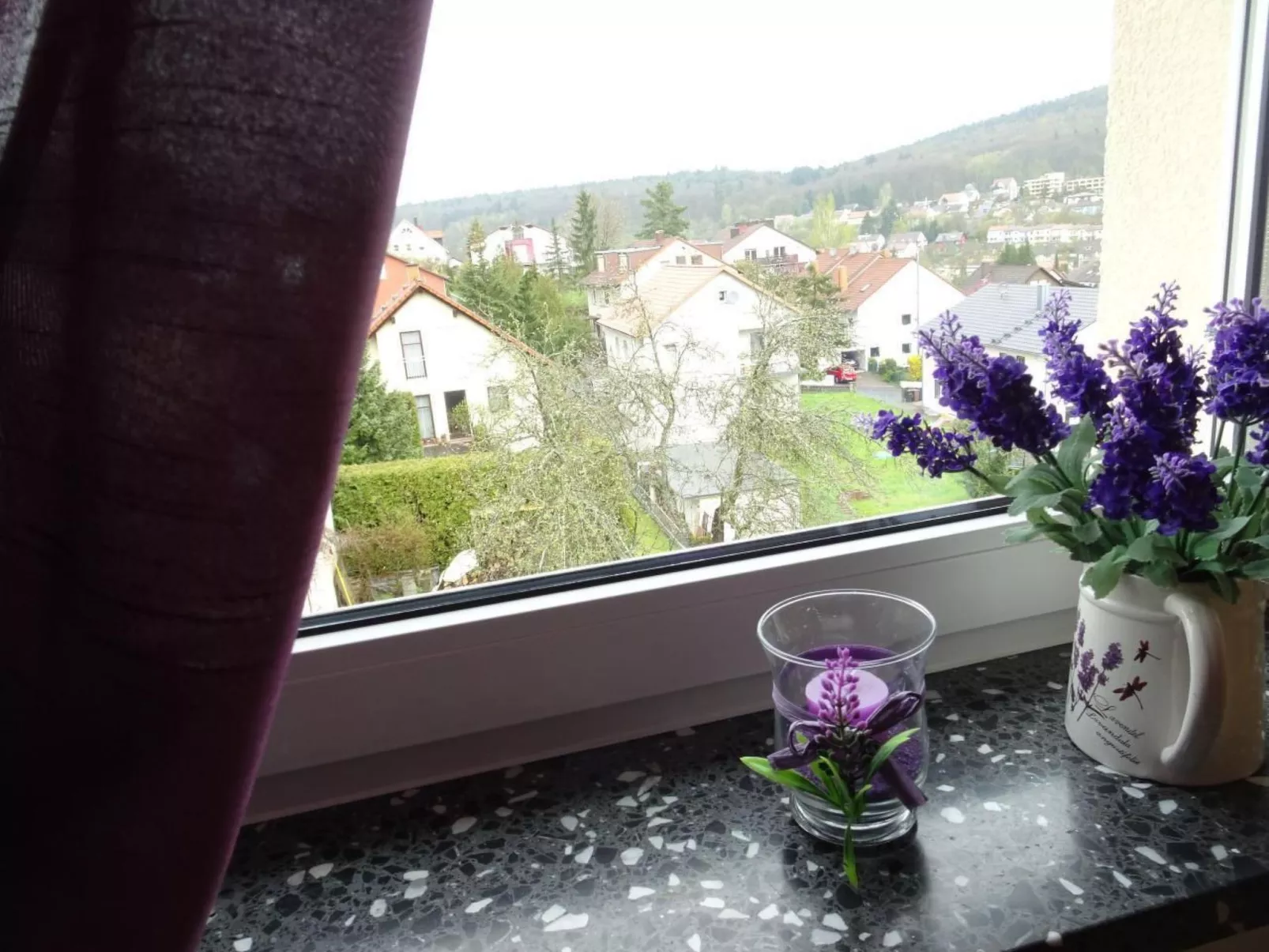 Haus Holzheimer mit Blick auf die Rhön-Binnen