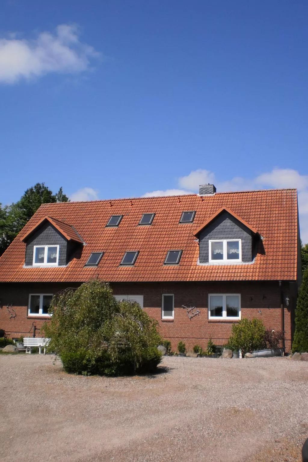 Wohnung in beliebtem Gästehaus mit Fahrradverleih-Buiten