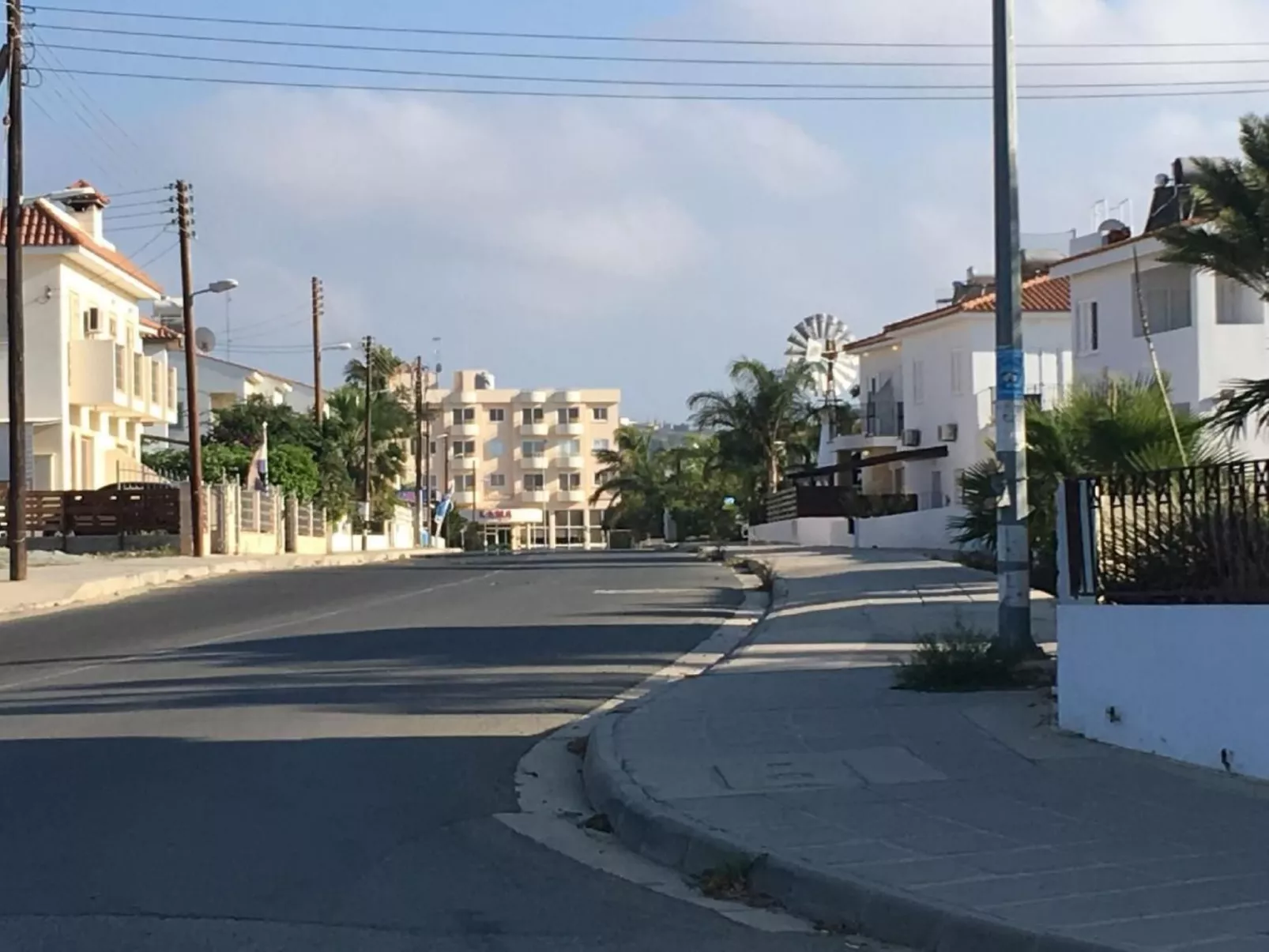 "Palmenvilla" mit privatem Balkon-Buiten