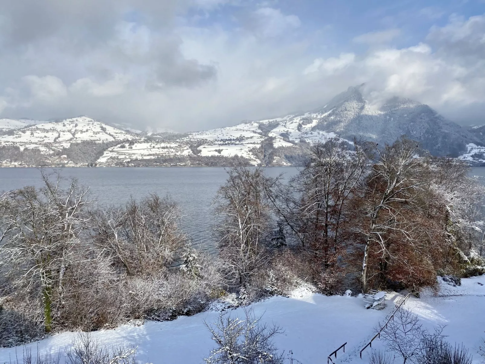 Seepark, direkt am See-Buiten