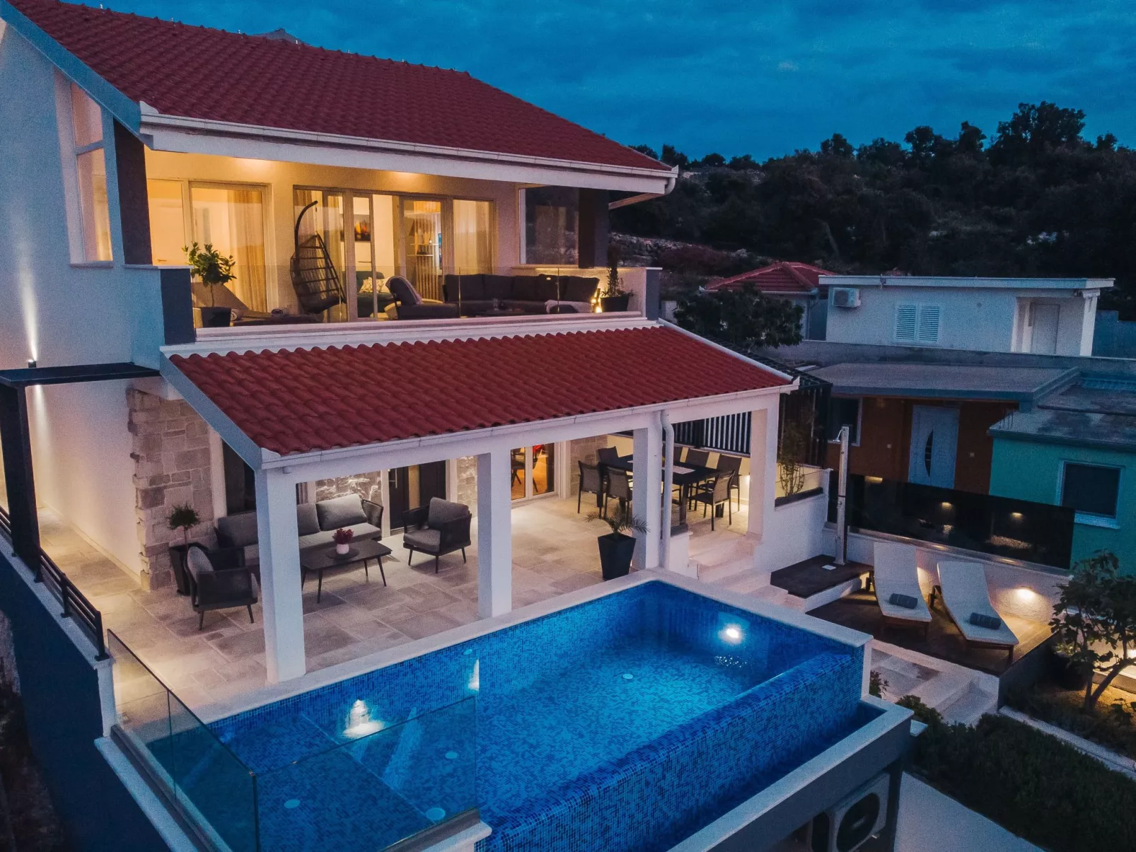 Villa Miracle in Rogoznica-Binnen