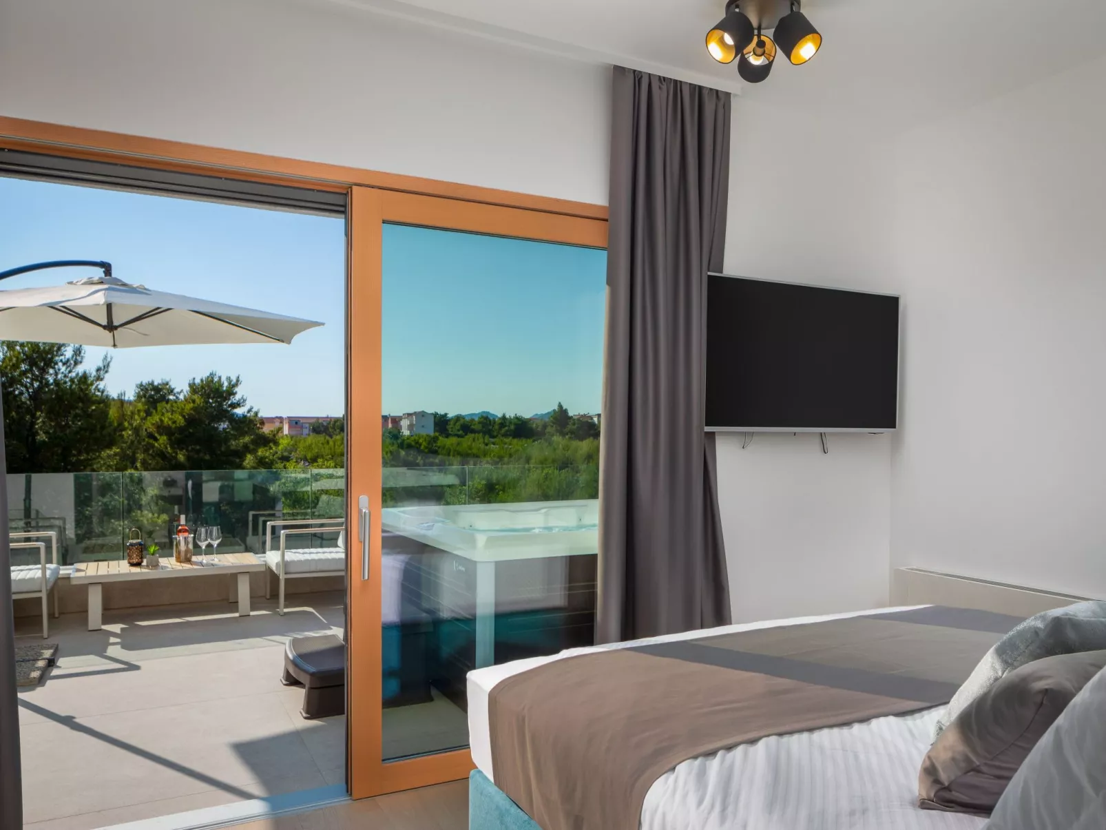 Villa Luka in der Stadt Srima-Binnen