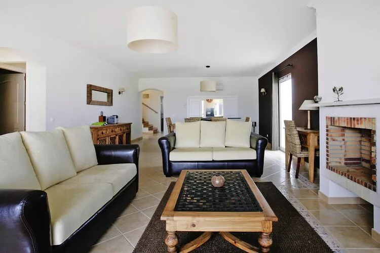 Semi-detached houses Castro Marim Golfe- Castro Marim //  T3 Linked Villa with private pool-Woonkamer