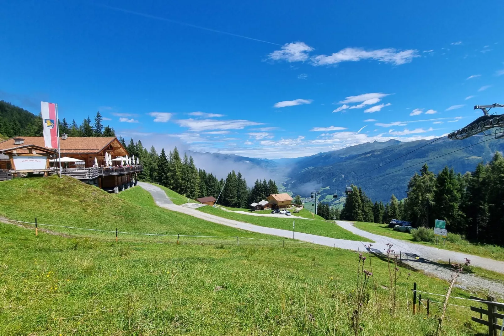 Chalet Vierlauchen-Buitenkant zomer