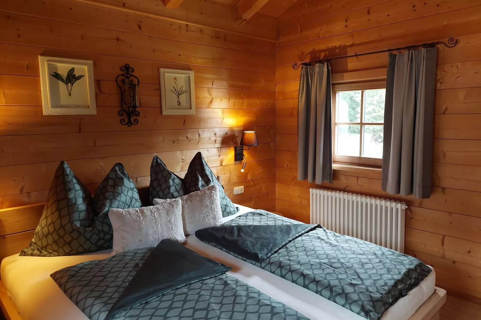 Chalet Vierlauchen-Slaapkamer