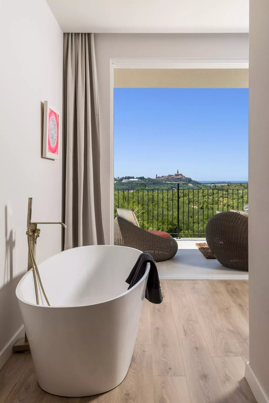 Ferienvilla "Monte Bibali" mit Infinity-Pool-Buiten