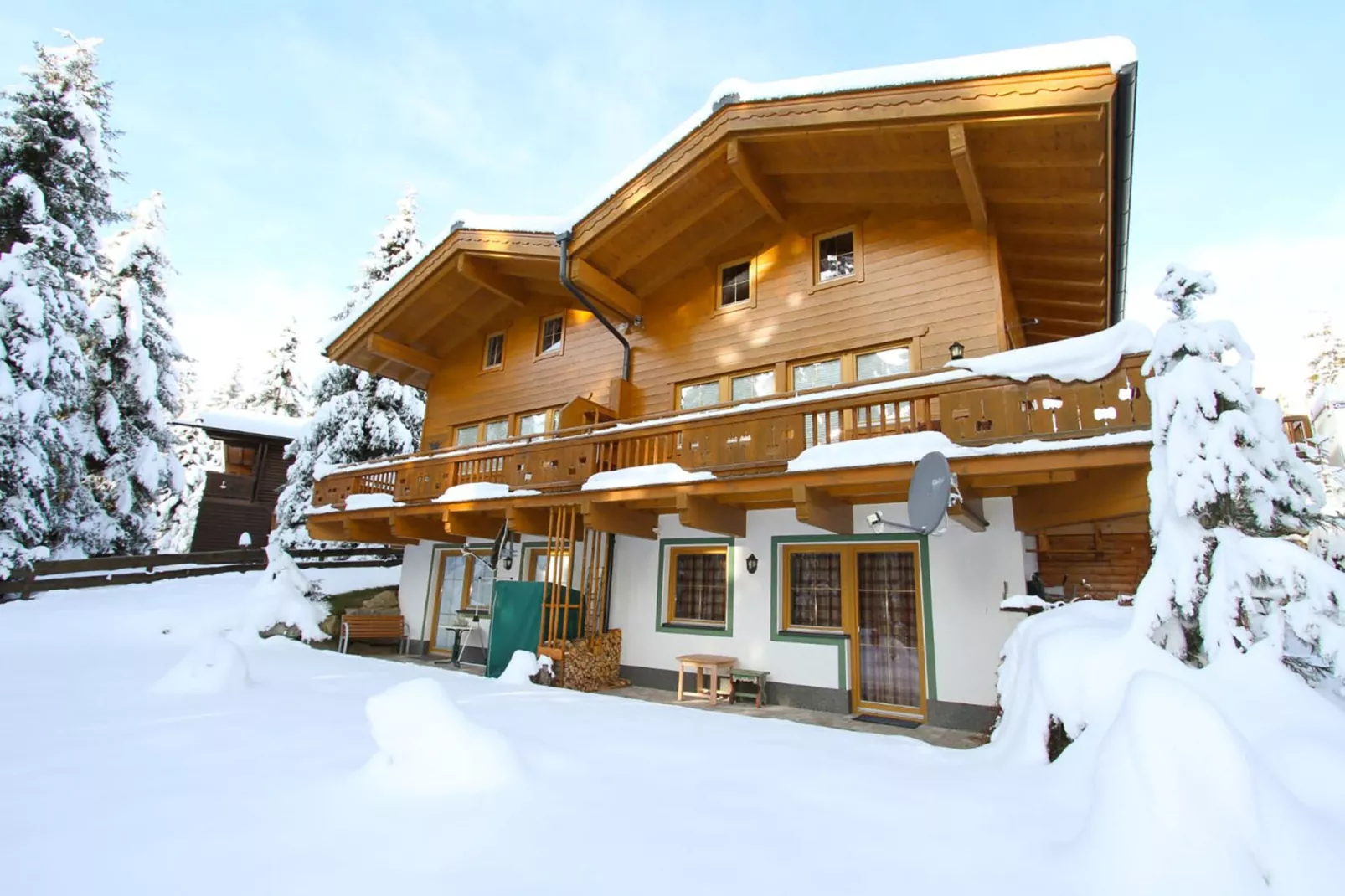Doppelhaus Hochkrimml 182A-Exterieur winter