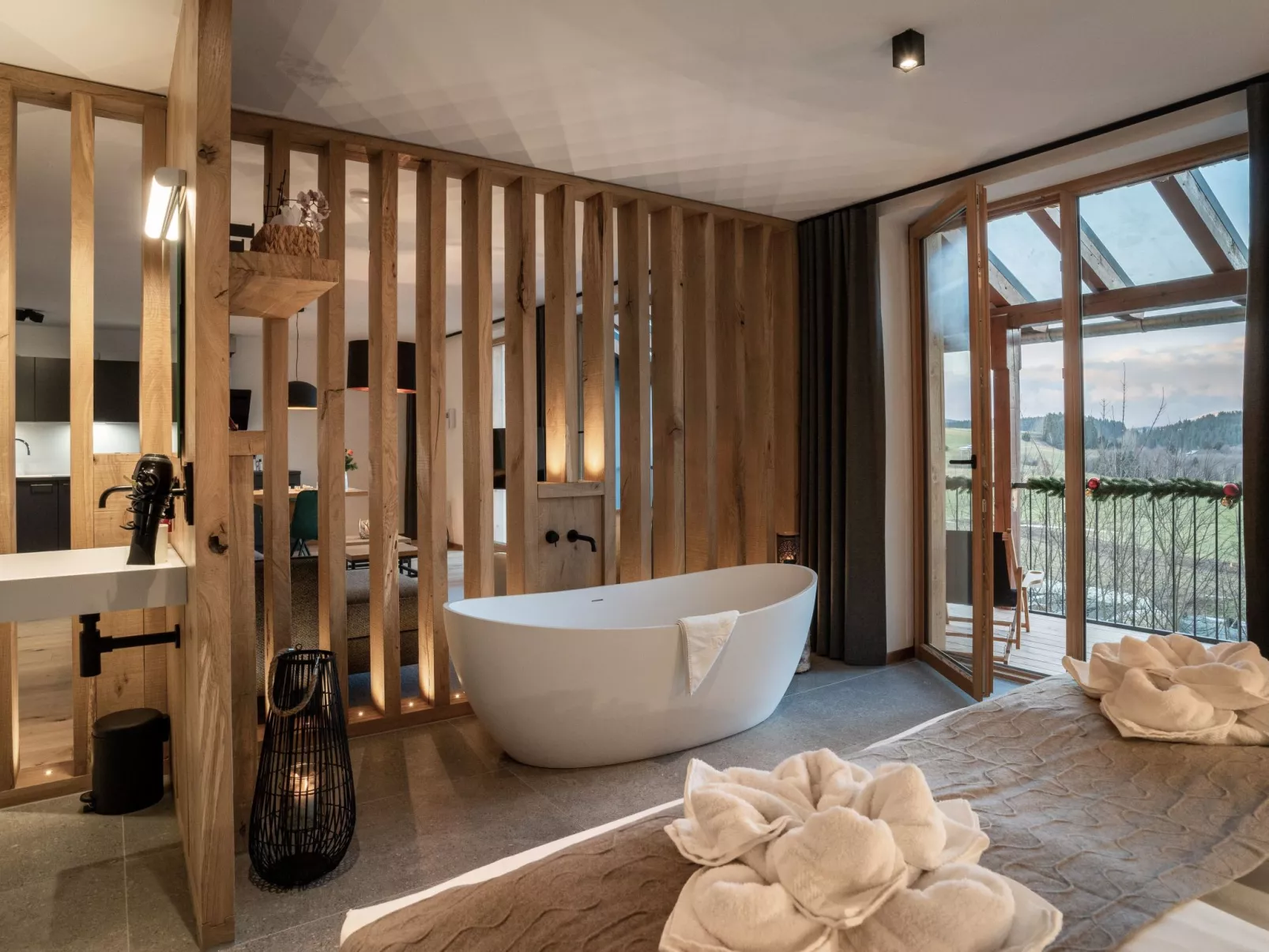 EXKLUSIVE FERIENWOHNUNG MIT EIGENER SAUNA-Binnen