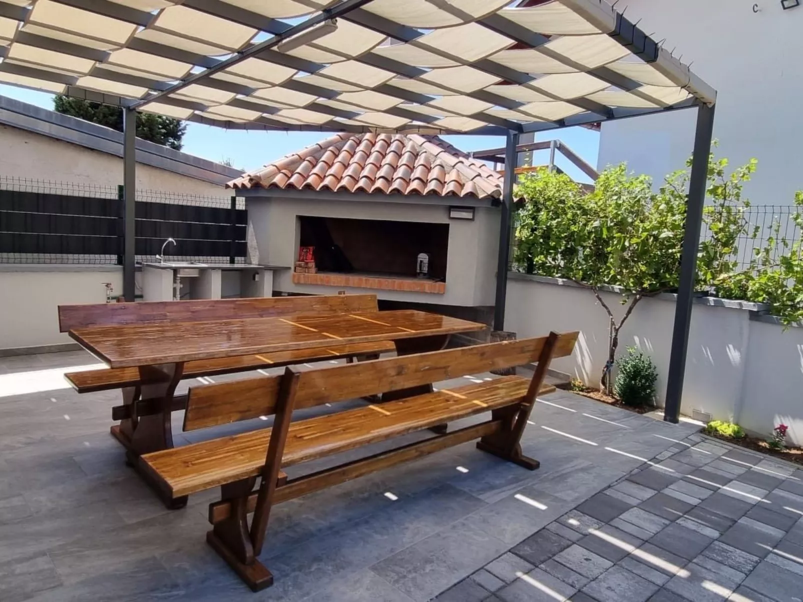 Villa mit beheiztem Pool mit Meerblick - TA Leut Agency-Buiten