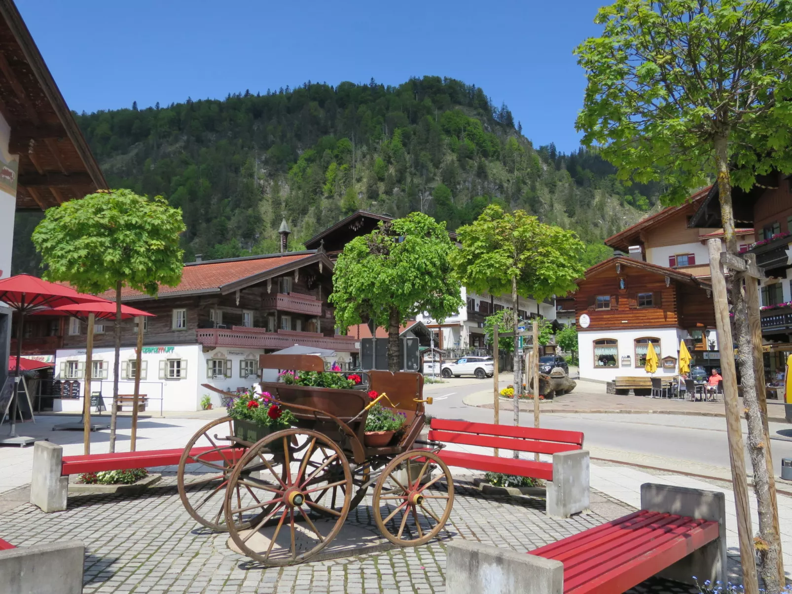 Komfortable Ferienwohnung mit herrlichem Bergblick-Omgeving