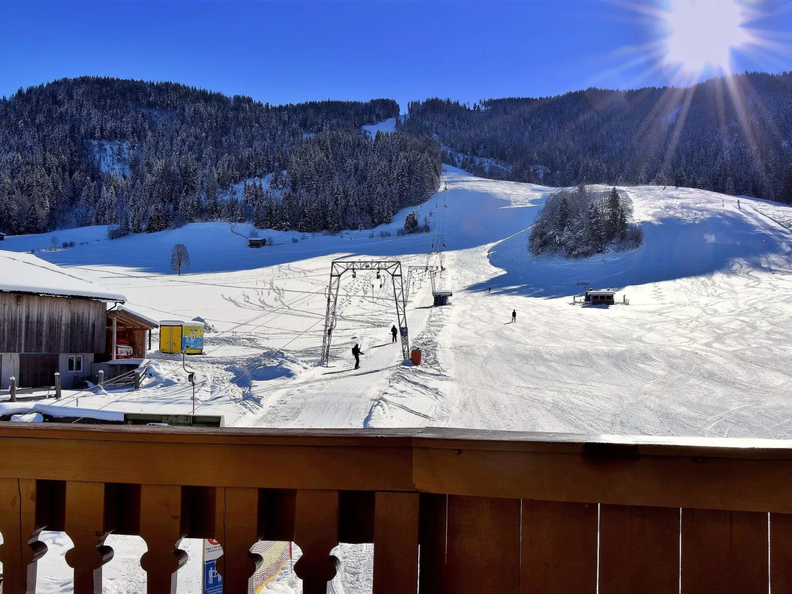 Fewo Bergblick-Buiten