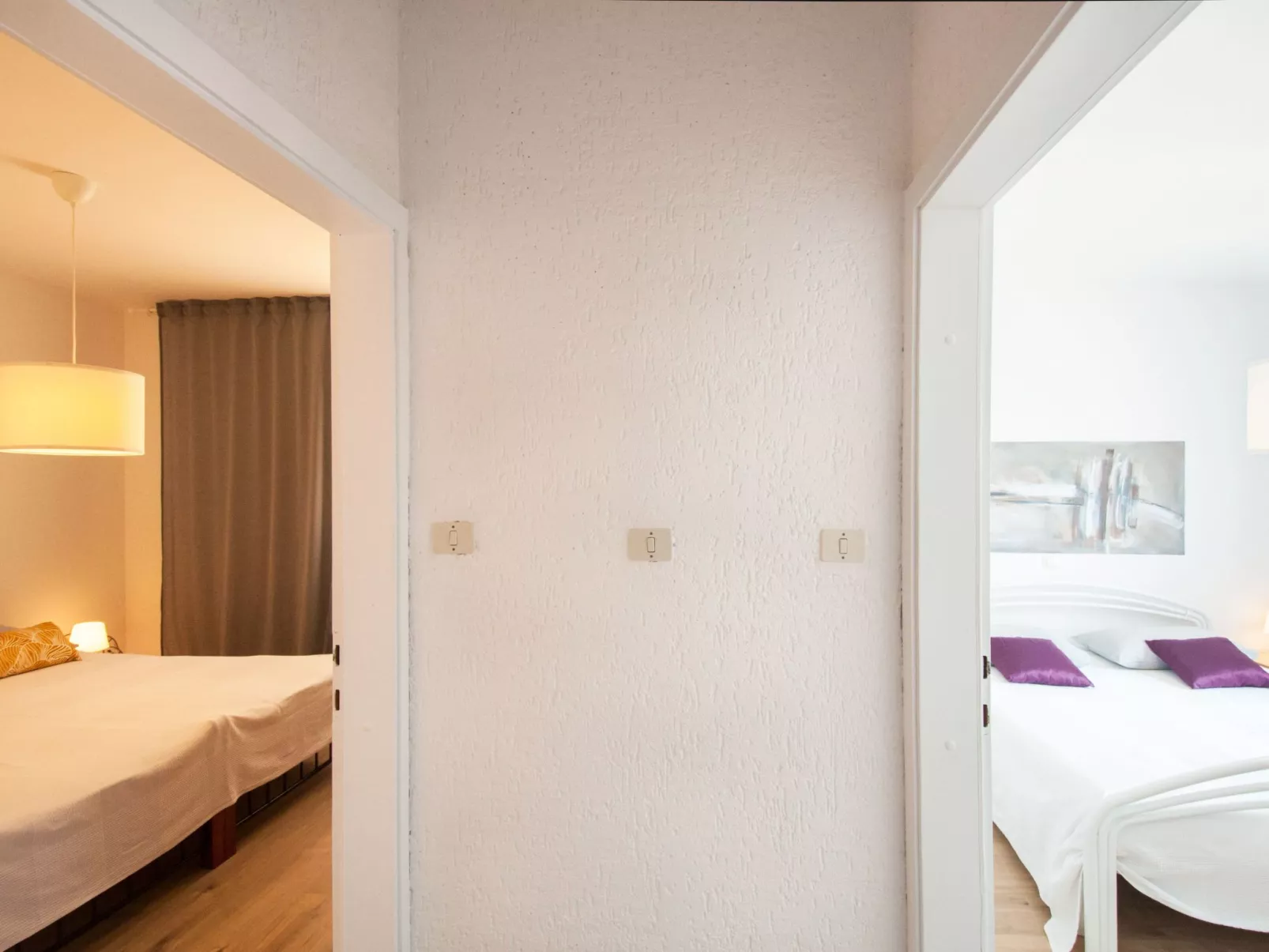 Wohnung Violett für 6 Personen-Binnen