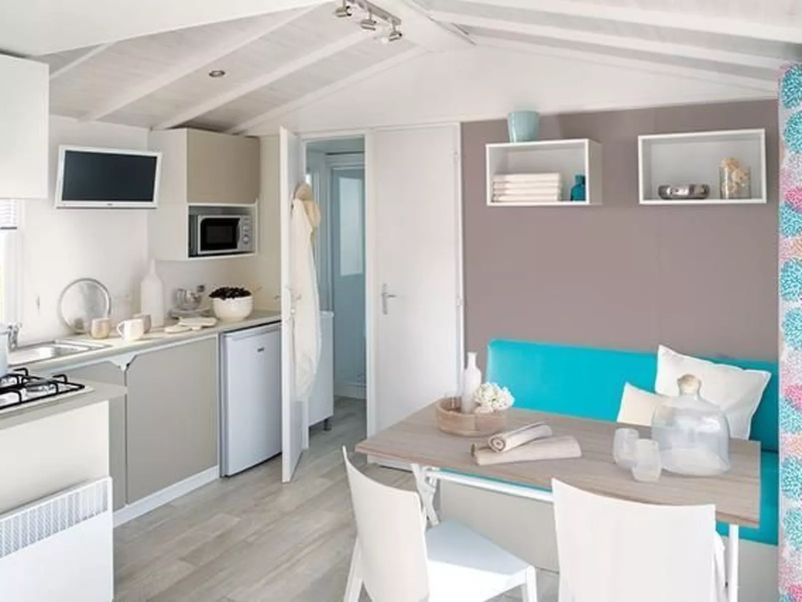 In Hohenlychen mit Grill, Loggia 1-Binnen